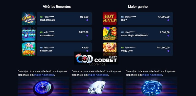 Cadastre e ganhe bônus para jogar